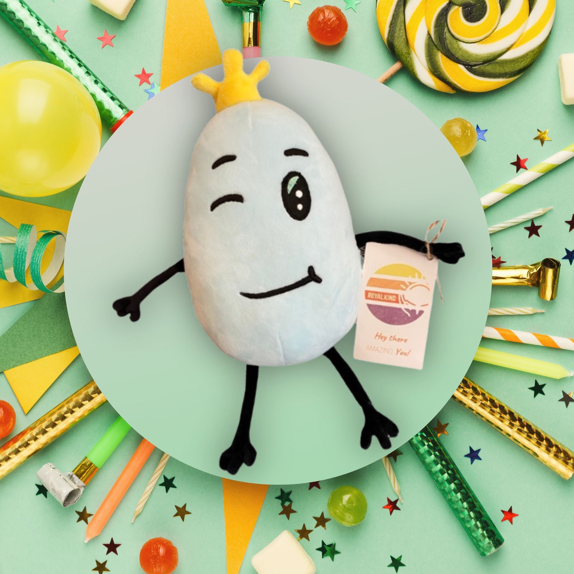 PRE-ORDER Edward the Egg Plush (Includes Lucky Coin)