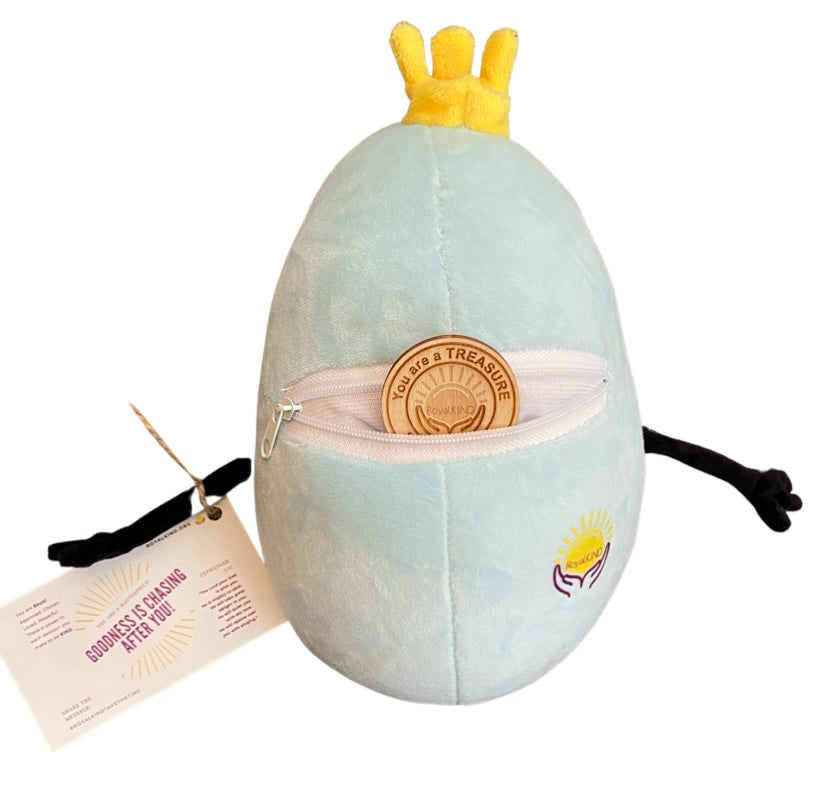 PRE-ORDER Edward the Egg Plush (Includes Lucky Coin)
