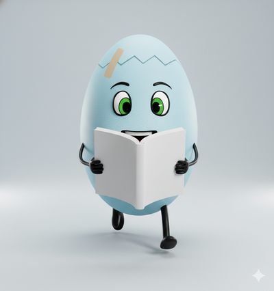 Edward the Egg Coloring Page