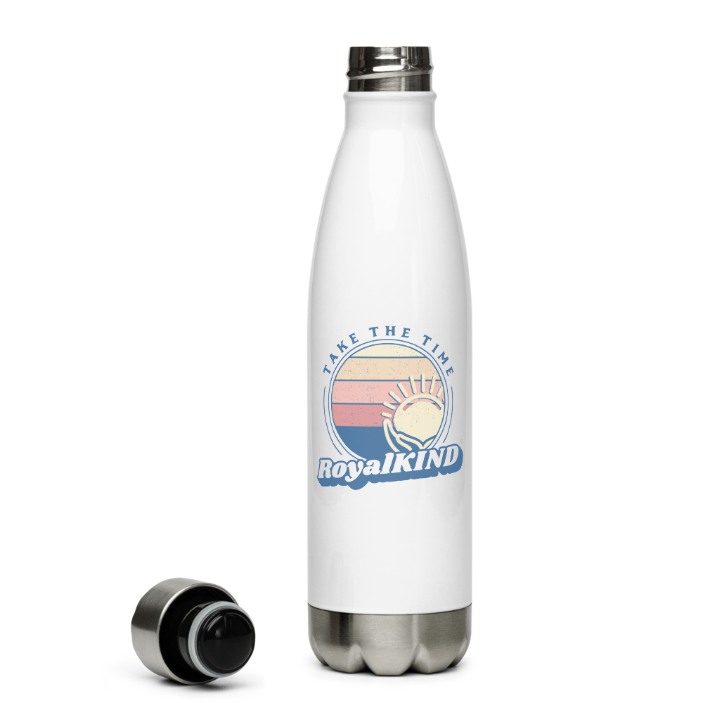 Stainless steel water bottle