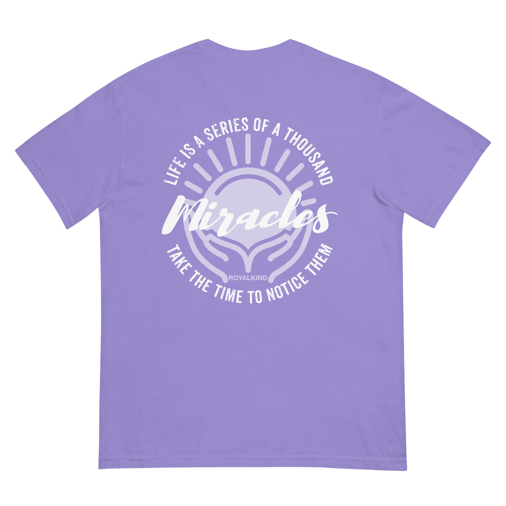1,000 Miracles Tee Violet