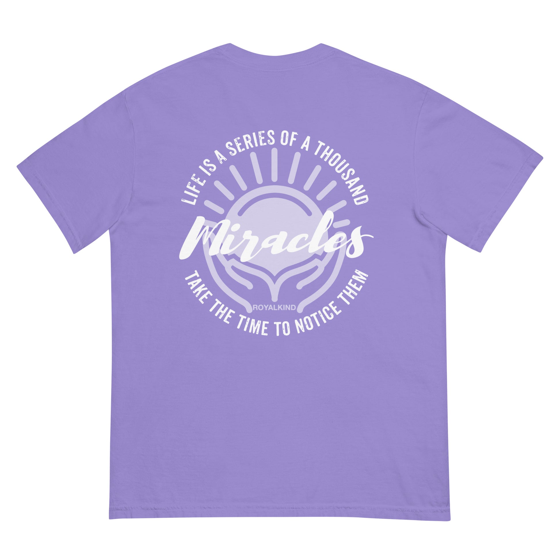1,000 Miracles Tee Violet