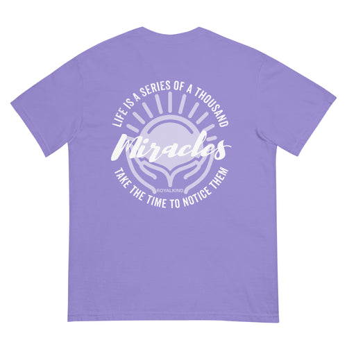 1,000 Miracles Tee Violet